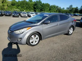2013 Hyundai Elantra GLS with VIN 5NPDH4AE6DH284464, listed as a Copart auction lot 65380255 with 194,098 mi miles and Clean title. Bid and sale history available at DreamBid. Image 1.