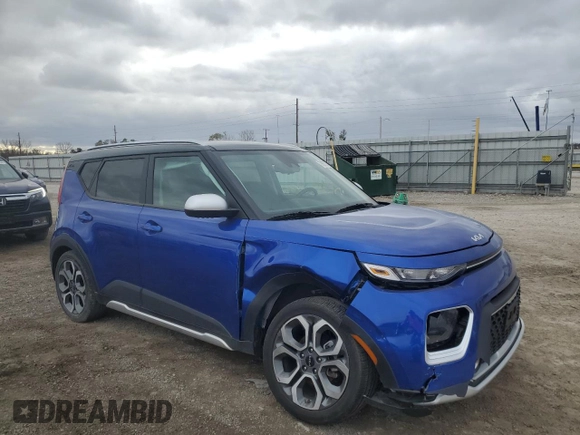 2022 Kia Soul X-Line with VIN KNDJ23AU1N7179164, listed as a Copart auction lot 79697254 with 18,138 mi miles and Salvage Title. Bid and sale history available at DreamBid. Image 4.