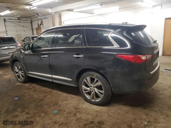 2015 Infiniti QX60 with VIN 5N1AL0MM4FC535926, listed as a Copart auction lot 47400615 with 168,746 mi miles and Salvage Title. Bid and sale history available at carsss.com. Image 2.