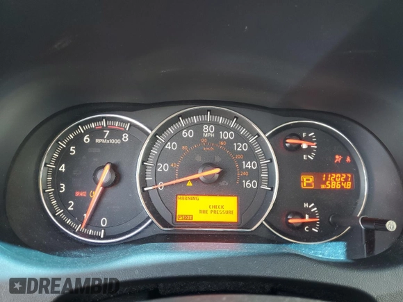 2011 Nissan Maxima S with VIN 1N4AA5AP1BC826972, listed as a Copart auction lot 57512745 with 112,027 mi miles and Salvage title. Bid and sale history available at DreamBid. Image 9.