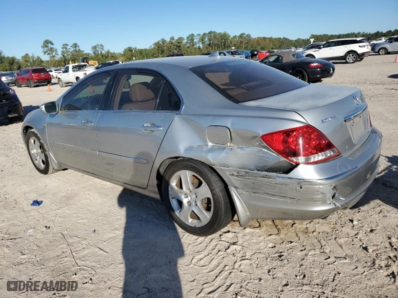 2007 Acura RL with VIN JH4KB16577C003562, listed as a Copart auction lot 79055724 with NaN miles and Salvage Title. Bid and sale history available at carsss.com. Image 2.