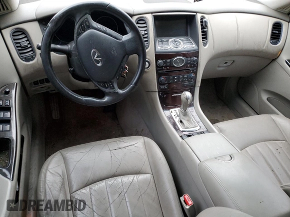 2008 Infiniti EX Journey with VIN JNKAJ09E08M301919, listed as a Copart auction lot 80891144 with Not Provided miles and Salvage Title. Bid and sale history available at DreamBid. Image 8.