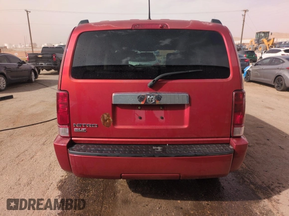 2007 Dodge Nitro SLT with VIN 1D8GT58KX7W527514, listed as a Copart auction lot 51366055 with 205,590 mi miles and Salvage Title. Bid and sale history available at carsss.com. Image 6.