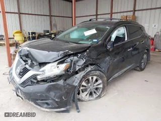 2015 Nissan Murano Platinum with VIN 5N1AZ2MH6FN265650, listed as a IAAI auction lot 41612842 with 1 mi miles. Bid and sale history available at carsss.com. Image 6.