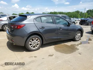 2015 Mazda 3 i Touring with VIN JM1BM1L74F1255247, listed as a Copart auction lot 60755455 with 102,554 mi miles and Salvage title. Bid and sale history available at DreamBid. Image 3.