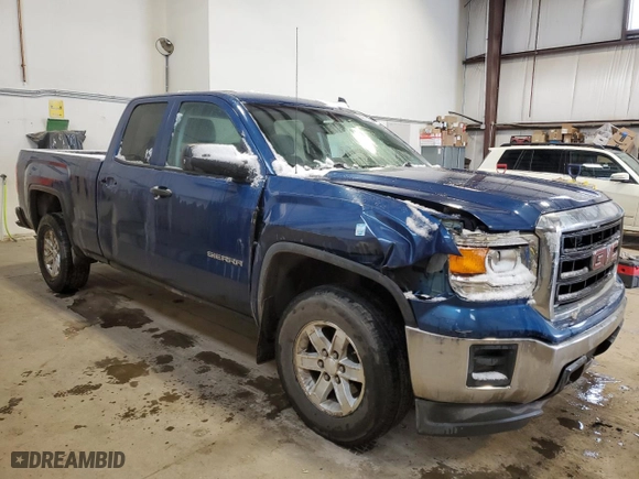 2015 GMC Sierra 1500 with VIN 1GTV2TEH9FZ175299, listed as a Copart auction lot 50816565 with 251,896 mi miles and Salvage Title. Bid and sale history available at carsss.com. Image 4.