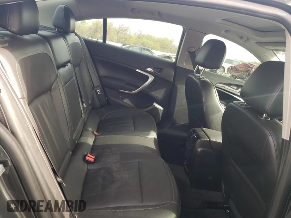 2017 Buick Regal Premium II with VIN 2G4GR5GX0H9130698, listed as a Copart auction lot 50827435 with 38,375 mi miles and Salvage Title. Bid and sale history available at carsss.com. Image 10.