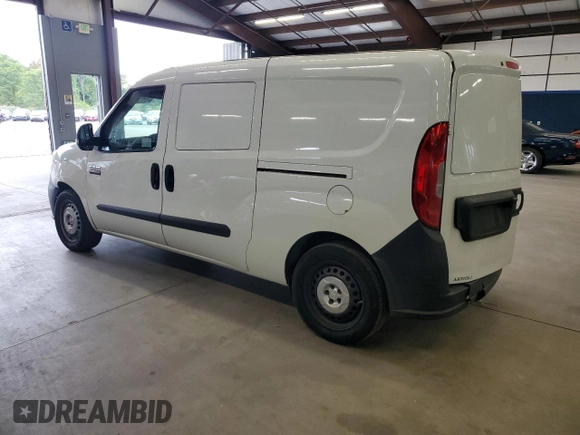 2020 Ram ProMaster City Cargo Tradesman with VIN ZFBHRFAB0L6P21757, listed as a Copart auction lot 72467424 with Not Provided miles and Salvage Title. Bid and sale history available at DreamBid. Image 2.