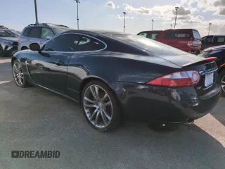 2007 Jaguar XK with VIN SAJWA43B075B09846, listed as a Copart auction lot 76014244 with 0 mi miles and Salvage Title. Bid and sale history available at carsss.com. Image 2.