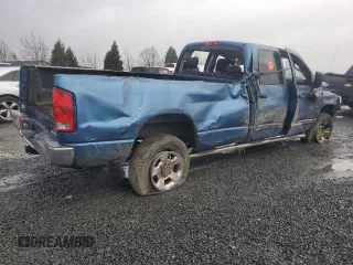 2005 Dodge Ram 2500 SLT with VIN 3D7KS28C65G810903, listed as a Copart auction lot 42445865 with 0 mi miles and Salvage Title. Bid and sale history available at carsss.com. Image 3.