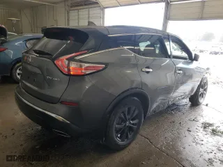 2017 Nissan Murano SL with VIN 5N1AZ2MH6HN166328, listed as a Copart auction lot 45235875 with 84,349 mi miles and Salvage Title. Bid and sale history available at carsss.com. Image 3.
