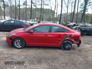 2022 Hyundai Accent SE with VIN 3KPC24A60NE166552, listed as a IAAI auction lot 41680536 with 29,658 mi miles. Bid and sale history available at carsss.com. Image 14.