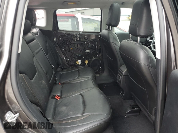 2018 Jeep Compass Limited with VIN 3C4NJDCB2JT373049, listed as a Copart auction lot 52282865 with 95,802 mi miles and Salvage Title. Bid and sale history available at DreamBid. Image 11.