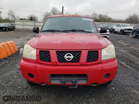 2006 Nissan Titan XE with VIN 1N6AA06B66N569180, listed as a Copart auction lot 52238765 with 194,814 mi miles and Clean Title. Bid and sale history available at carsss.com. Image 5.