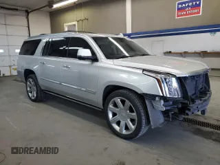 2017 Cadillac Escalade ESV Premium Luxury z VIN 1GYS4JKJ6HR222990, wystawiony jako Copart lot #89366985 z przebiegiem 121 934 mil mil oraz Szkoda całkowita • Salvage title. Historia ofert i sprzedaży dostępna na DreamBid. Obrazek 4.
