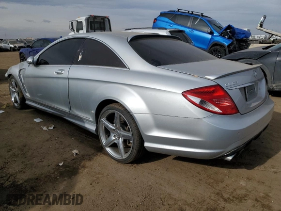 2008 Mercedes-Benz CL-Class V8 AMG with VIN WDDEJ77X48A008175, listed as a Copart auction lot 89222565 with 0 mi miles and Clean Title. Bid and sale history available at carsss.com. Image 2.