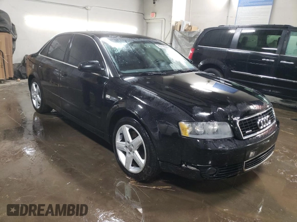 2005 Audi A4 3.0L with VIN WAULT68EX5A061913, listed as a Copart auction lot 85718544 with 113,629 mi miles and Salvage title. Bid and sale history available at DreamBid. Image 4.