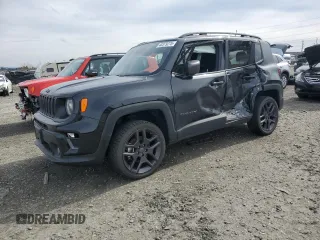 2021 Jeep Renegade Latitude with VIN ZACNJDB16MPN32544, listed as a Copart auction lot 48379275 with 16,576 mi miles and Salvage Title. Bid and sale history available at carsss.com. Image 1.