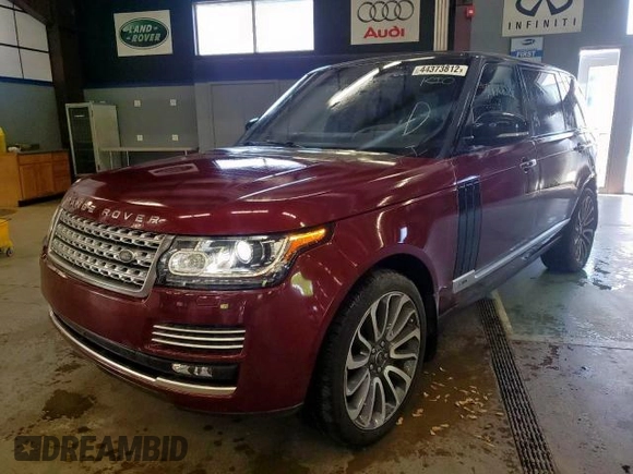 2016 Land Rover Range Rover с VIN SALGV3EF1GA300528, выставлен на аукционе Copart как лот 70531462 с пробегом 70 511 миль миль и Чистый • Clean title. История ставок и продаж доступна на DreamBid. Изображение 2.