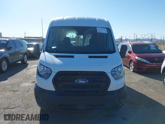 2020 Ford Transit Cargo with VIN 1FTBR1C8XLKA03938, listed as a IAAI auction lot 41818324 with 125,915 mi miles. Bid and sale history available at carsss.com. Image 12.