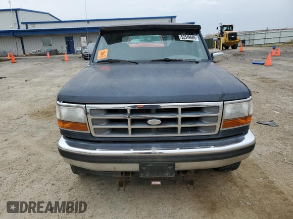 1994 Ford Bronco Custom with VIN 1FMEU15H7RLA18596, listed as a Copart auction lot 52549685 with Not Provided miles and Clean Title. Bid and sale history available at DreamBid. Image 5.