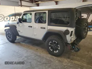 2025 Jeep Wrangler Rubicon with VIN 1C4RJXR65SW602574, listed as a Copart auction lot 66235235 with 3,151 mi miles and Clean title. Bid and sale history available at DreamBid. Image 2.