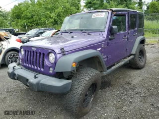 2018 Jeep Wrangler JK Unlimited Sport S with VIN 1C4BJWDG7JL882381, listed as a Copart auction lot 62986194 with 97,107 mi miles and Salvage Title. Bid and sale history available at carsss.com. Image 1.