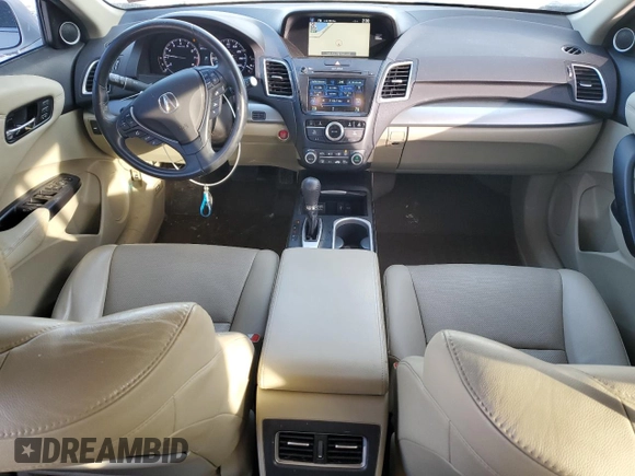 2017 Acura RDX w/Technology Pkg with VIN 5J8TB4H54HL003137, listed as a Copart auction lot 89089675 with 83,493 mi miles and Salvage Title. Bid and sale history available at carsss.com. Image 8.