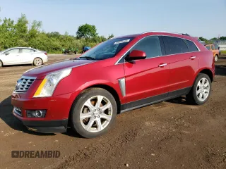 2014 Cadillac SRX Performance Collection with VIN 3GYFNFE36ES608178, listed as a Copart auction lot 60306565 with 130,465 mi miles and Clean title. Bid and sale history available at DreamBid. Image 1.