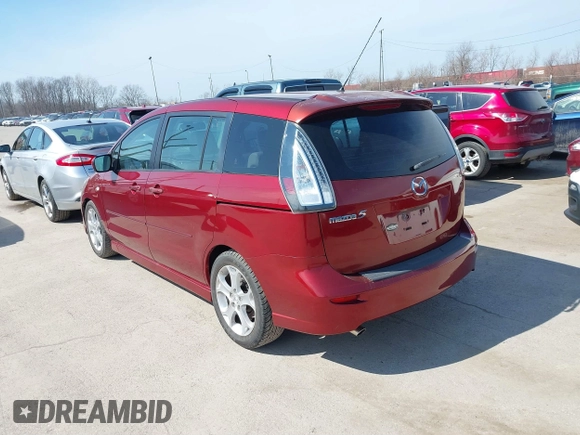2008 Mazda 5 Sport with VIN JM1CR293480307954, listed as a IAAI auction lot 41775941 with 102,645 mi miles. Bid and sale history available at carsss.com. Image 3.