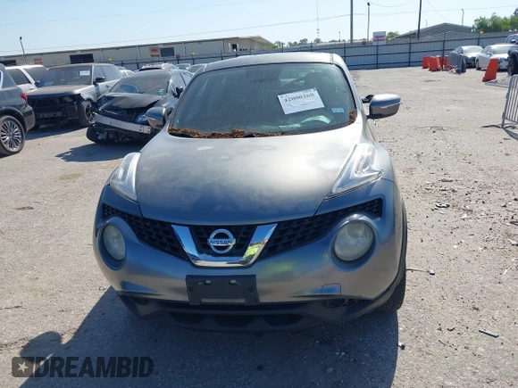 2015 Nissan Juke SV with VIN JN8AF5MR6FT512575, listed as a IAAI auction lot 42000260 with 160,588 mi miles. Bid and sale history available at carsss.com. Image 6.