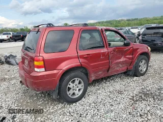 2005 Ford Escape Limited with VIN 1FMYU04165KA33277, listed as a Copart auction lot 54407625 with 217,317 mi miles and Salvage title. Bid and sale history available at DreamBid. Image 3.