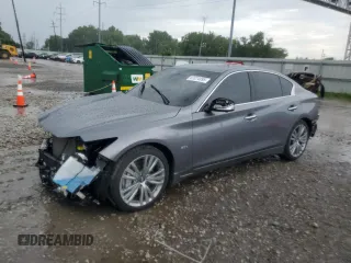 2019 Infiniti Q50 Luxe с VIN JN1EV7AR6KM558530, выставлен на аукционе Copart как лот 62074895 с пробегом 62 526 миль миль и Списание • Salvage title. История ставок и продаж доступна на DreamBid. Изображение 1.