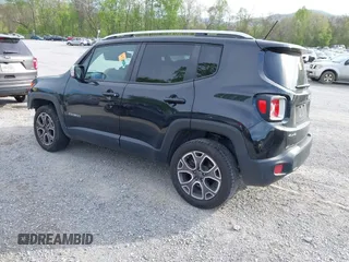 2017 Jeep Renegade Limited z VIN ZACCJBDB1HPE51333, wystawiony jako IAAI lot #42082300 z przebiegiem 91 615 mil mil oraz . Historia ofert i sprzedaży dostępna na DreamBid. Obrazek 3.