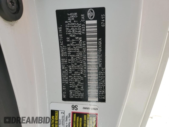 2008 Toyota Solara SE with VIN 4T1FA38P38U140781, listed as a Copart auction lot 72709094 with Not Provided miles and Salvage Title. Bid and sale history available at DreamBid. Image 14.