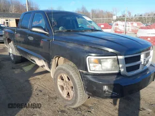 2011 Ram Dakota Bighorn/Lonestar with VIN 1D7RW3GK1BS636518, listed as a IAAI auction lot 41346644 with 155,125 mi miles. Bid and sale history available at carsss.com. Image 1.