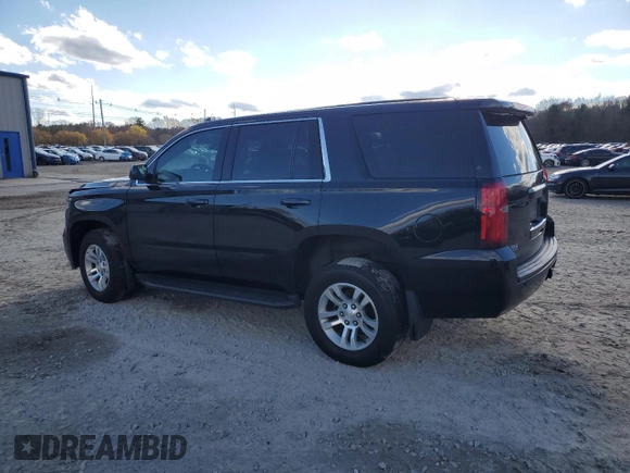 2016 Chevrolet Tahoe Commercial with VIN 1GNSKFKC9GR372057, listed as a Copart auction lot 80070854 with 127,475 mi miles and Salvage title. Bid and sale history available at DreamBid. Image 2.