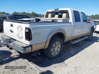 2014 Ford Super Duty F-250 SRW XL with VIN 1FT7W2BT6EEA46152, listed as a IAAI auction lot 41663244 with 358,273 mi miles. Bid and sale history available at carsss.com. Image 4.