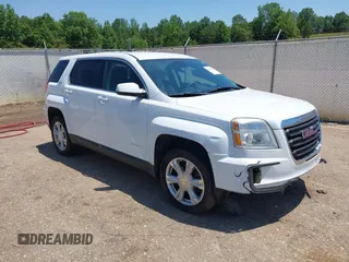 2017 GMC Terrain SLE z VIN 2GKALMEK1H6333053, wystawiony jako IAAI lot #42329623 z przebiegiem 155 716 mil mil oraz . Historia ofert i sprzedaży dostępna na DreamBid. Obrazek 1.
