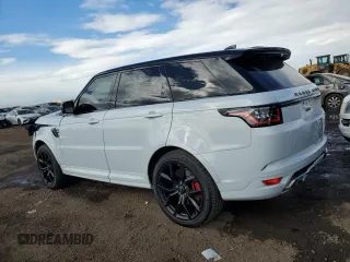 2022 Land Rover Range Rover Sport SVR z VIN SALWZ2RE3NA228966, wystawiony jako Copart lot #42613085 z przebiegiem 14 449 mil mil oraz Szkody całkowita. Historia ofert i sprzedaży dostępna na DreamBid. Obrazek 2.