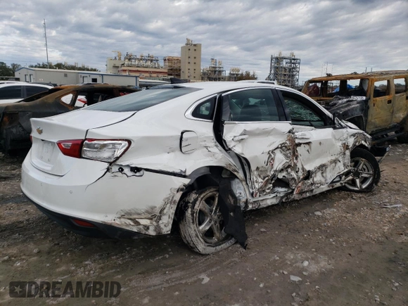 2024 Chevrolet Malibu LS with VIN 1G1ZB5ST2RF247545, listed as a Copart auction lot 88651465 with Not Provided miles and Salvage Title. Bid and sale history available at DreamBid. Image 3.