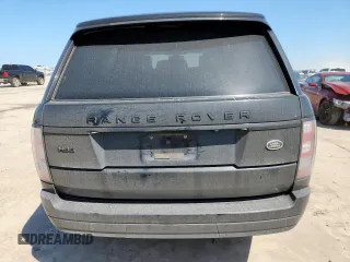 2014 Land Rover Range Rover HSE with VIN SALGS2WF1EA182740, listed as a Copart auction lot 61433785 with 153,874 mi miles and Salvage title. Bid and sale history available at DreamBid. Image 6.