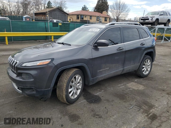 2016 Jeep Cherokee Limited with VIN 1C4PJMDS0GW145433, listed as a Copart auction lot 49681875 with 101,999 mi miles and Salvage title. Bid and sale history available at DreamBid. Image 1.