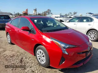 2017 Toyota Prius Two with VIN JTDKARFU4H3540840, listed as a IAAI auction lot 41827130 with 75,386 mi miles. Bid and sale history available at carsss.com. Image 1.