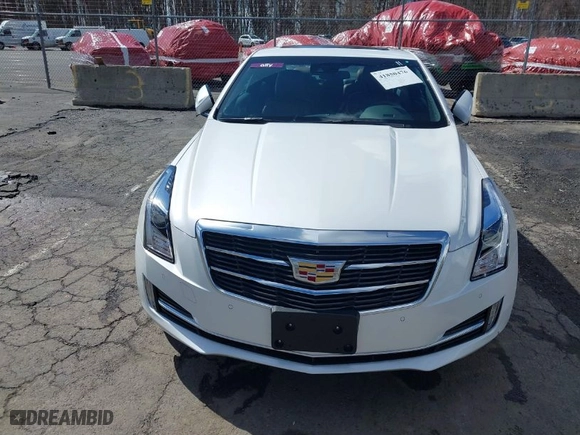2018 Cadillac ATS Coupe Luxury AWD with VIN 1G6AF1RX2J0120461, listed as a IAAI auction lot 41850476 with NaN miles. Bid and sale history available at carsss.com. Image 12.