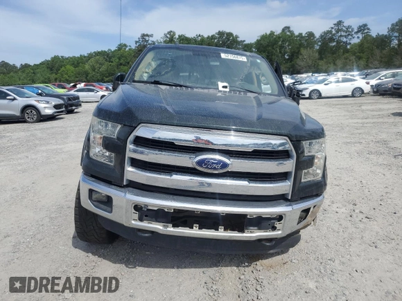 2015 Ford F-150 XLT with VIN 1FTEW1EFXFFC86307, listed as a Copart auction lot 52156875 with 112,395 mi miles and Salvage Title. Bid and sale history available at carsss.com. Image 5.