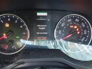2019 Toyota RAV4 XLE Premium with VIN JTMA1RFV1KD023548, listed as a IAAI auction lot 41805406 with 75,501 mi miles. Bid and sale history available at carsss.com. Image 7.