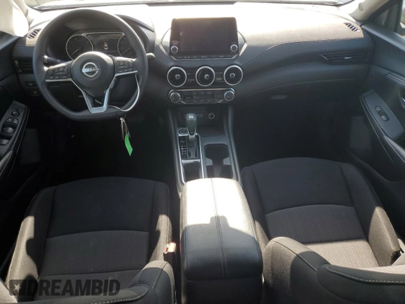 2024 Nissan Sentra SV with VIN 3N1AB8CVXRY348933, listed as a Copart auction lot 65011515 with 27,000 mi miles and Salvage title. Bid and sale history available at DreamBid. Image 8.