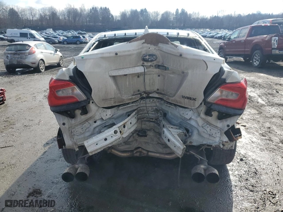 2020 Subaru WRX with VIN JF1VA1A64L9804710, listed as a Copart auction lot 46483405 with 64,824 mi miles and Salvage Title. Bid and sale history available at carsss.com. Image 6.