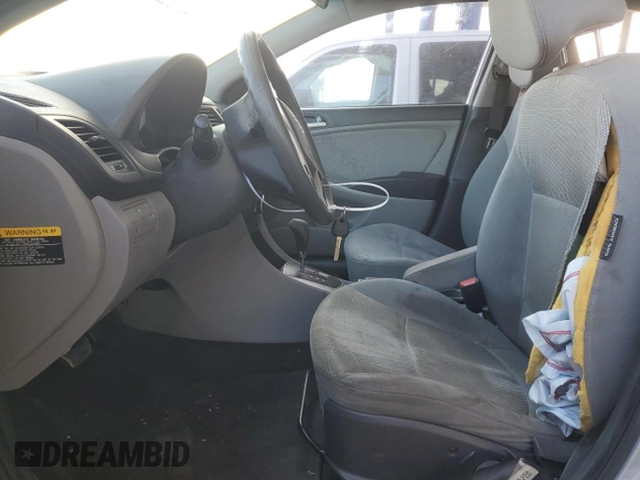 2013 Hyundai Accent GLS with VIN KMHCT4AE9DU521489, listed as a Copart auction lot 53659655 with 180,907 mi miles and Salvage Title. Bid and sale history available at carsss.com. Image 7.